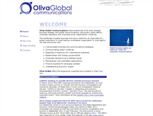 Tablet Screenshot of olivaglobal.com